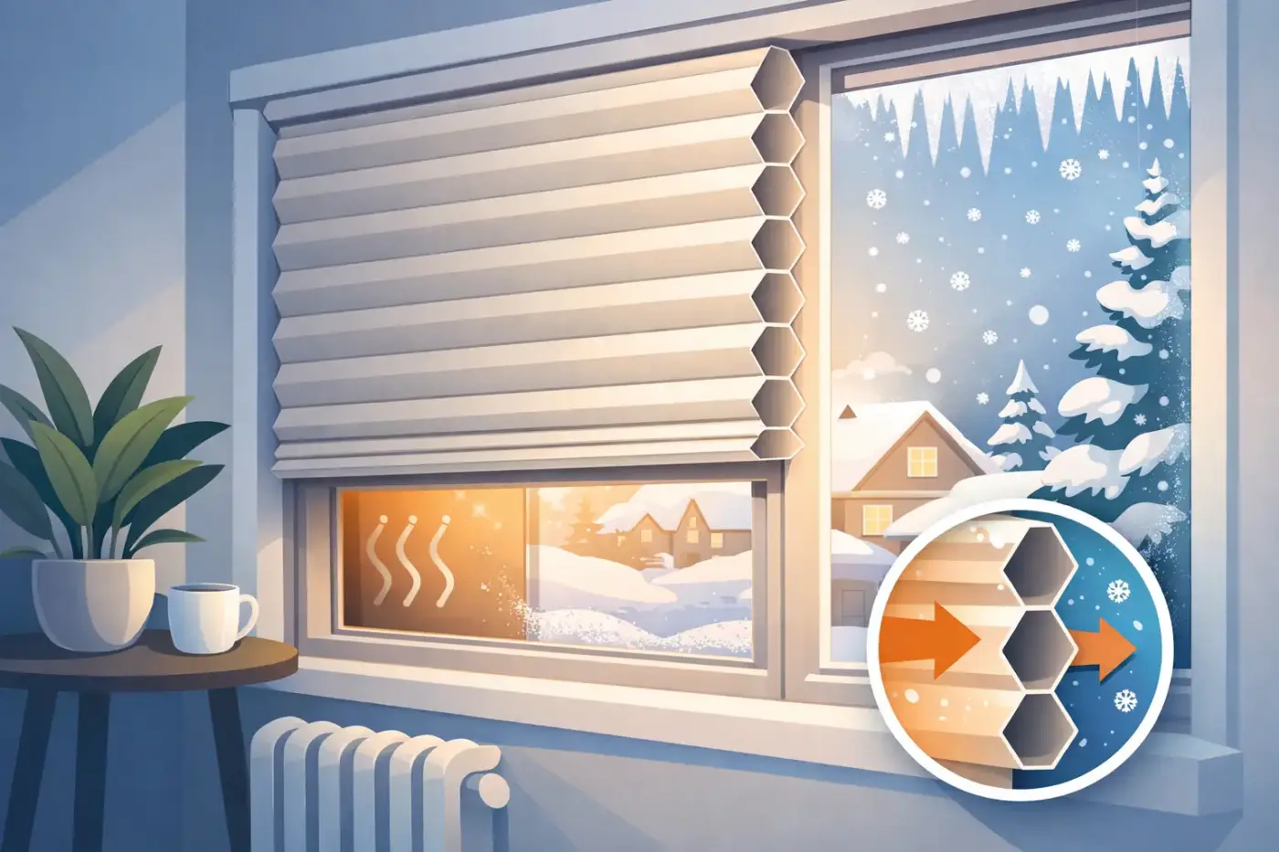 Cellular Shades for Cold Windows That Work