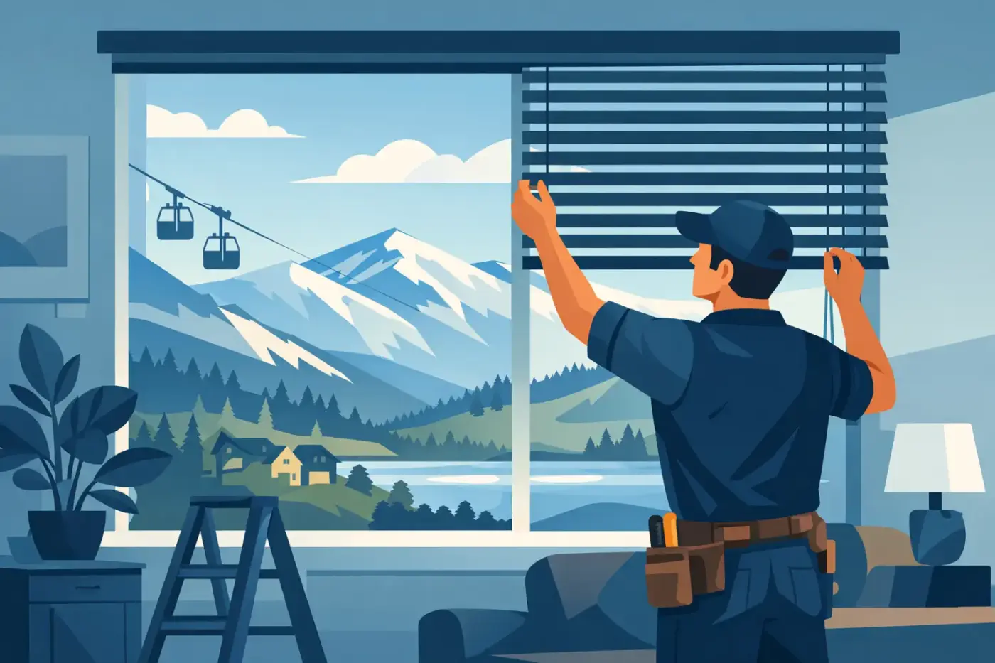Professional Blind Installation in Steamboat Springs