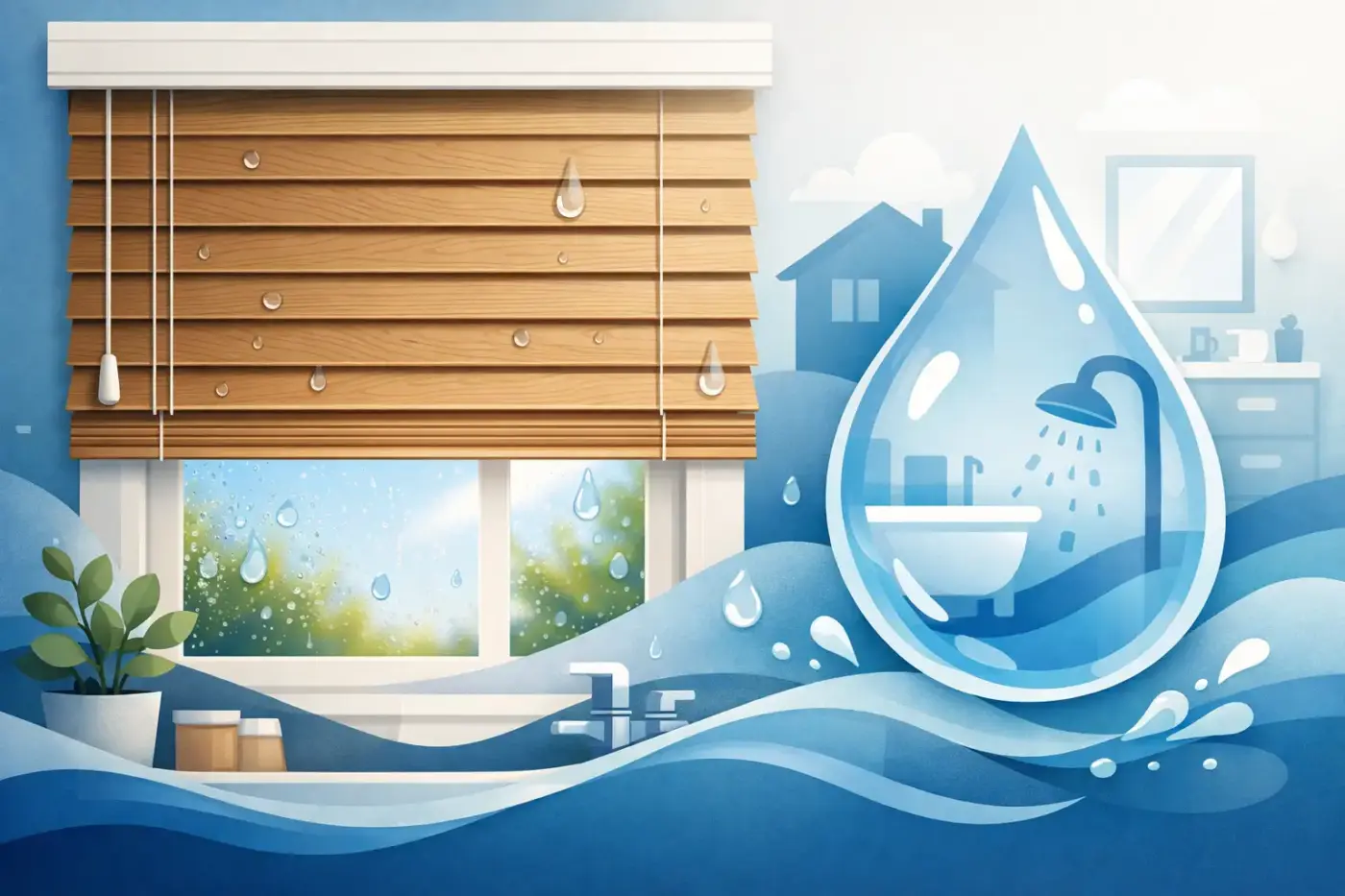 How Faux Wood Blinds Handle Moisture at Home