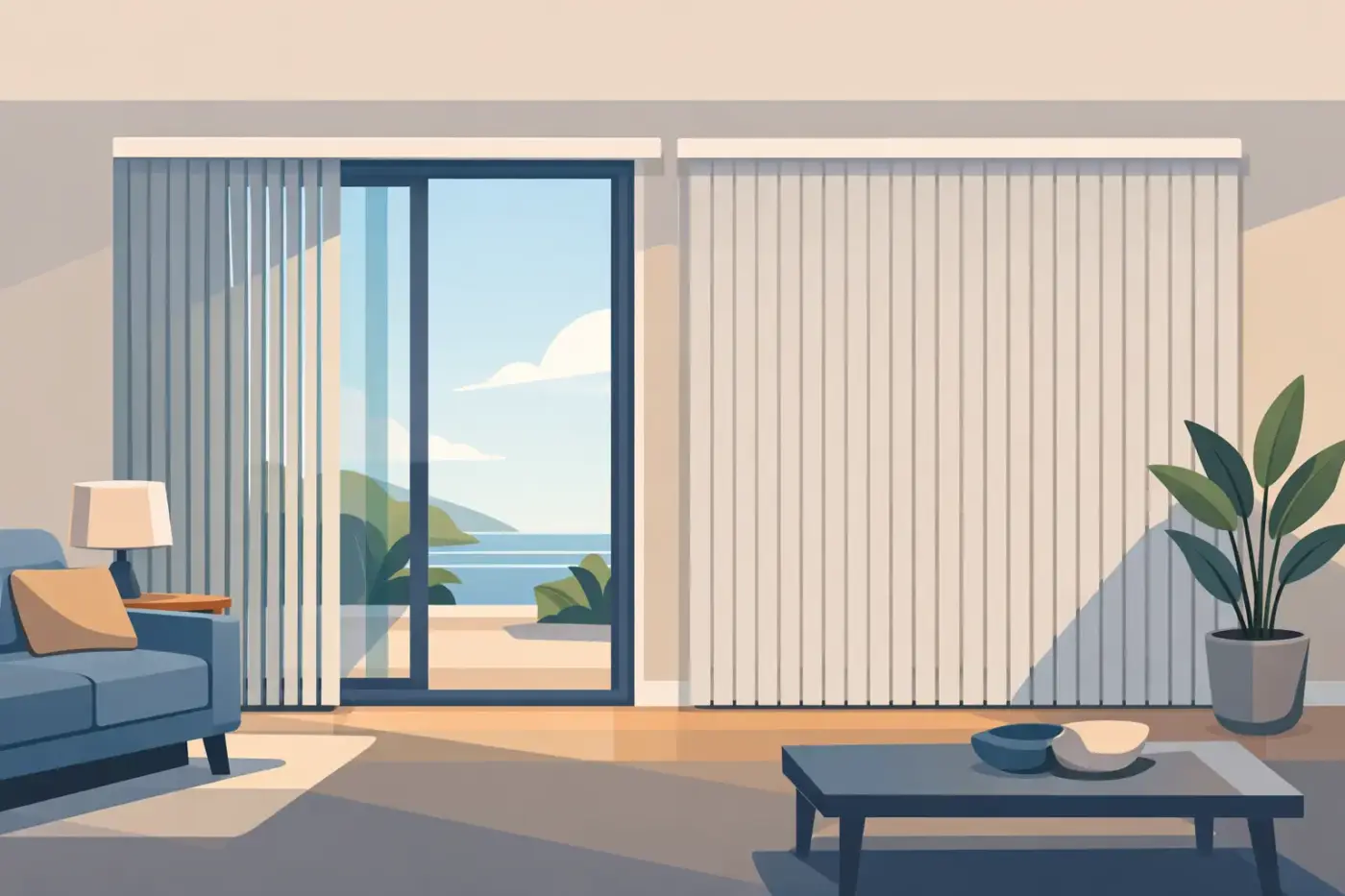 Vertical Blinds for Sliding Doors That Work Better