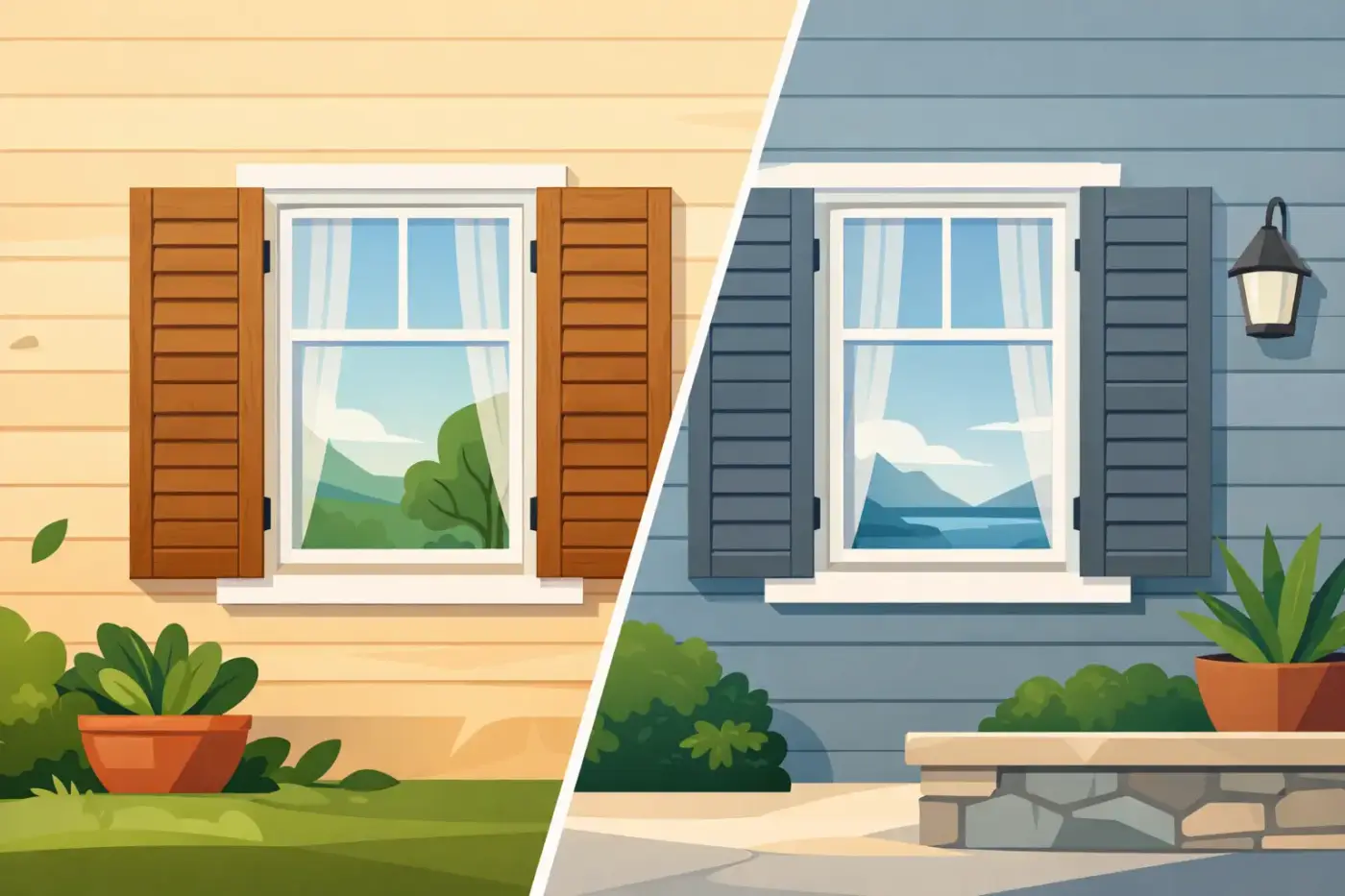Wood Versus Composite Shutters for Your Home