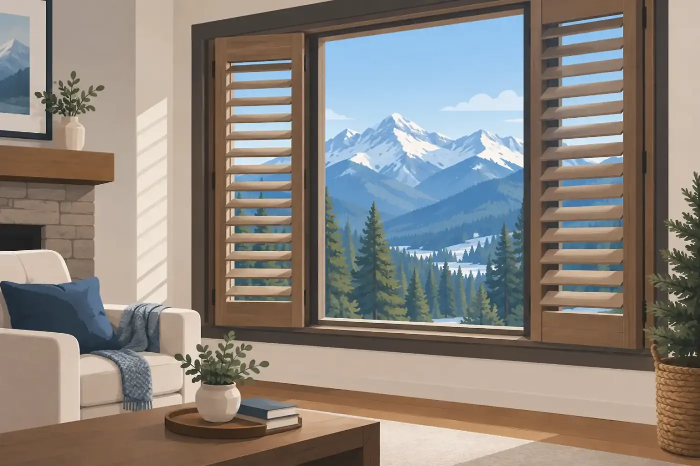 Custom Shutters for Colorado Mountain Homes